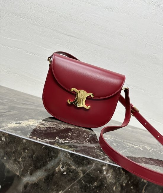 Celine Teen Besace Triomphe Leather Bag 110413