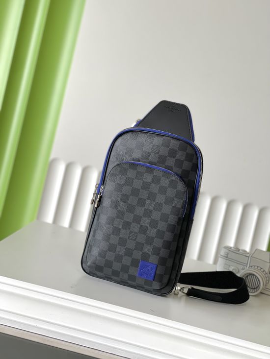 Louis Vuitton Avenue Damier Graphite Sling Bag N00086