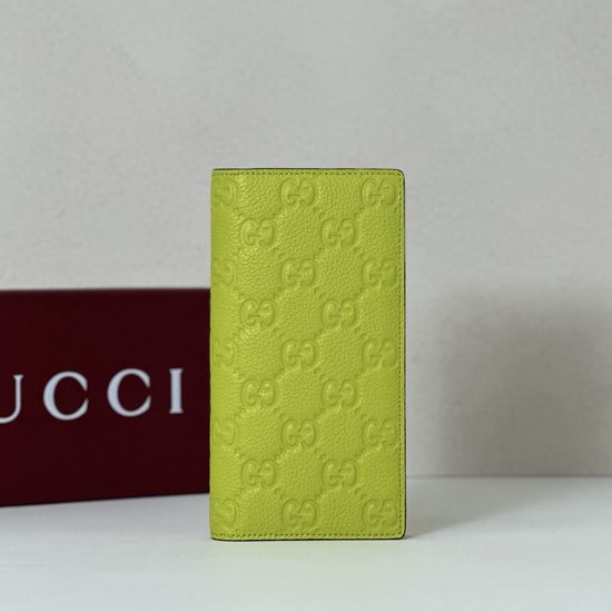 Gucci Fluorescent Green Embossed Bag 835014
