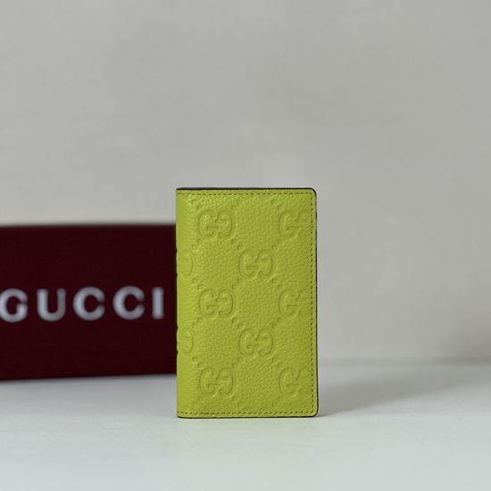 Gucci Neon Green Embossed Crossbody Bag 835011