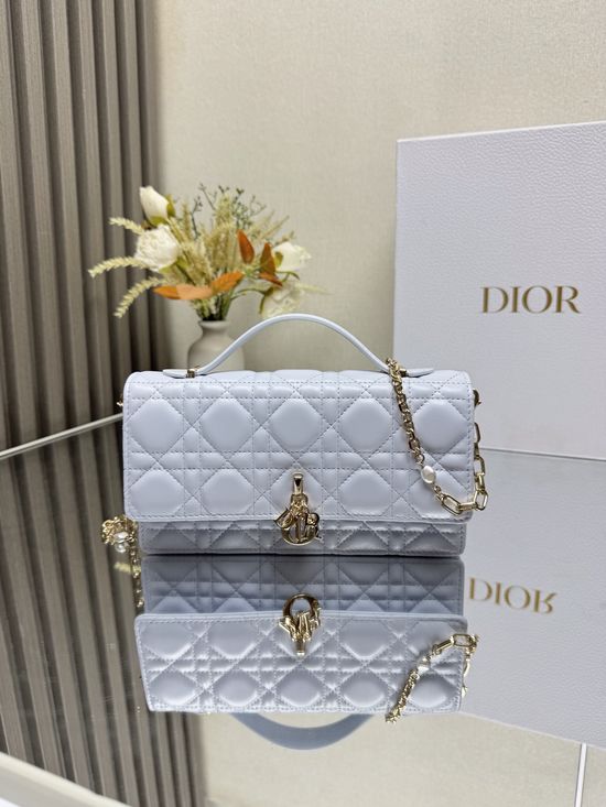 Christian Dior Lady Christian Dior Lambskin Clutch 0809
