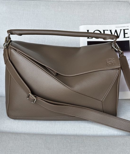 Loewe Puzzle Large Deer Leather Handbag 7503