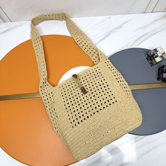 Yves Saint Laurent Hand-woven Bag Fashion Design 690941
