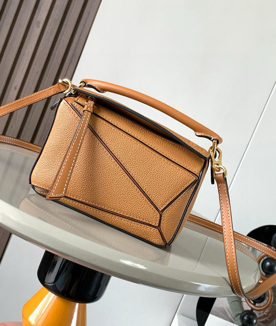 Loewe Puzzle Mini Leather Handbag 9016