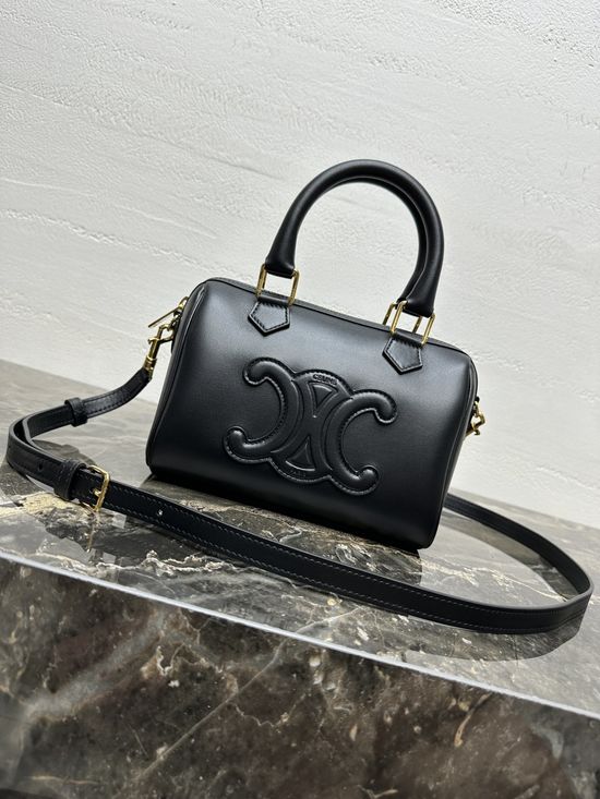 Celine Smooth Calfskin Mini Boston Bag 113773
