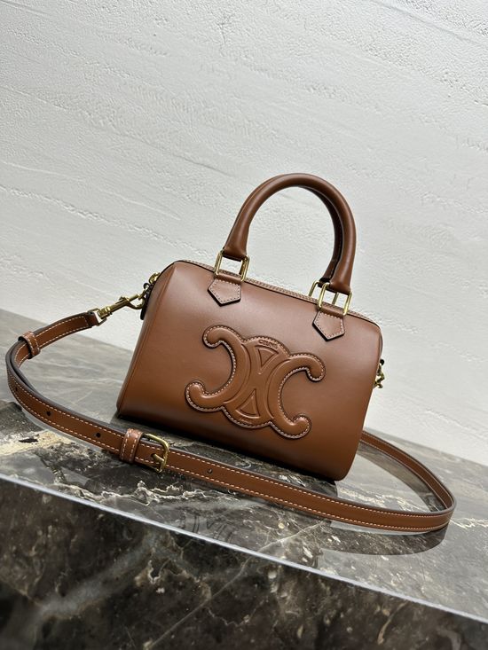 Celine Smooth Calfskin Mini Boston Bag 113773