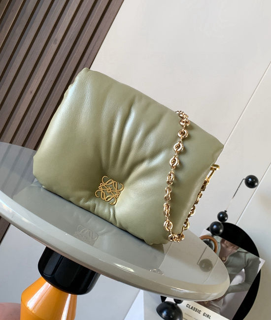 Loewe Puffer Goya Nappa Leather Handbag 9140