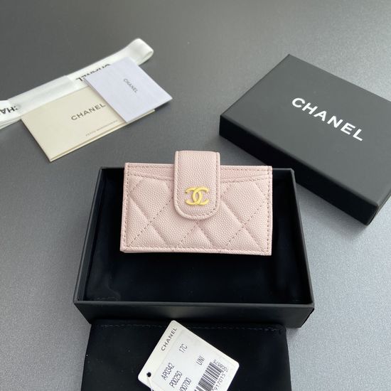 Chanel Organ Multi-Card Slot Card Holder 0342
