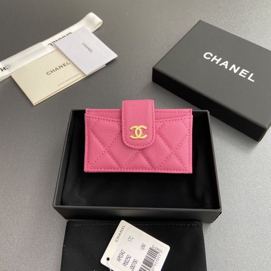 Chanel Accordion Card Holder 0342