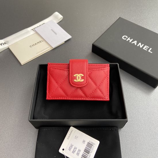 Chanel Accordion Card Holder 0342
