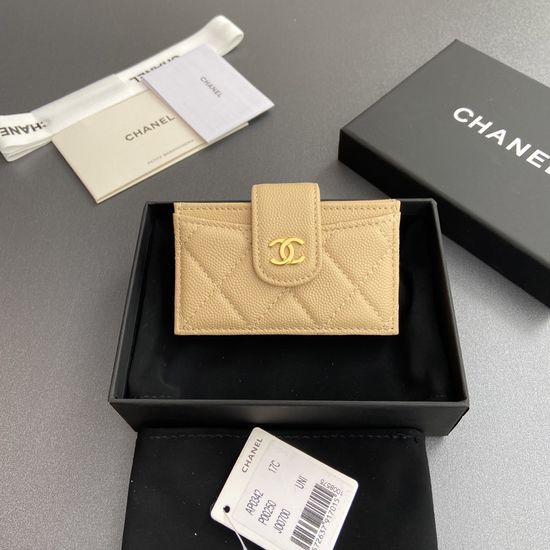 Chanel Organ Multi-Card Slot Card Holder 0342