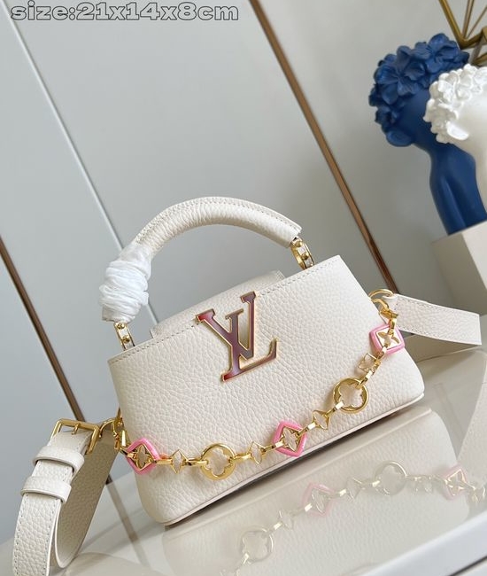 Louis Vuitton LV Capucines Mini Handbag M14970