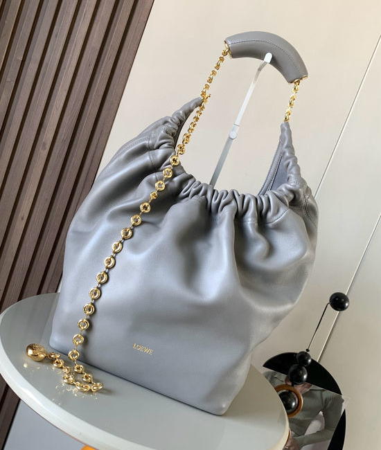 Loewe Squeeze Medium Napa Leather Handbag 9041