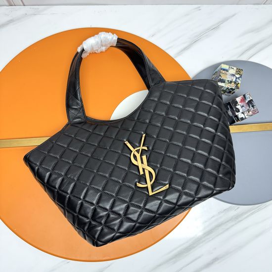 Yves Saint Laurent Icare Tote Bag Napa Leather 858191