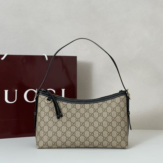 Gucci Brown Black Shoulder Bag 847449