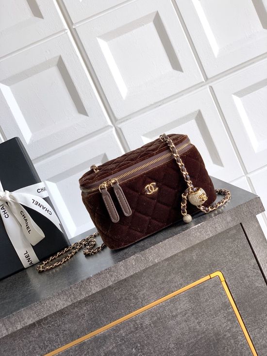 Chanel Box Bag Chain Cosmetic Case 25B
