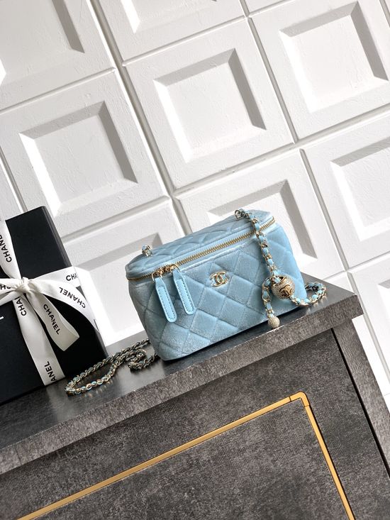 Chanel Box Bag Chain Cosmetic Case 25B