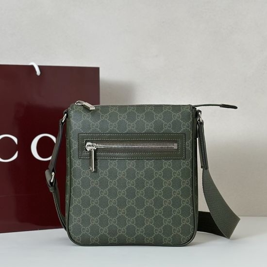 Gucci Green Rubber Handbag 792082