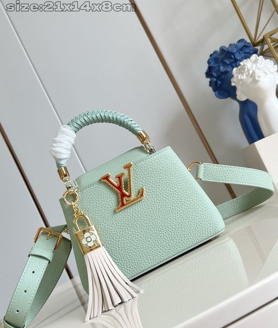 Louis Vuitton LV Capucines Mini Tassel Handbag M48865