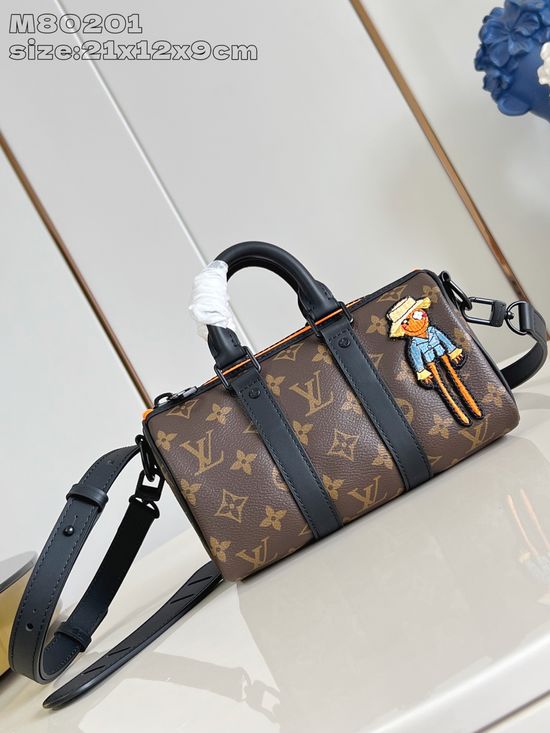 Louis Vuitton Keepall Nano Canvas Handbag M80201