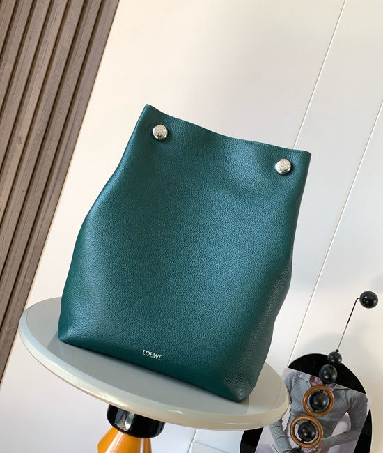 Loewe Pebble Hobo Soft Grained Cow Leather Bag 9093