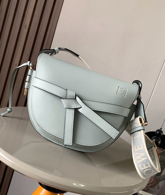 Loewe Gate Duel Leather Saddle Bag 9004