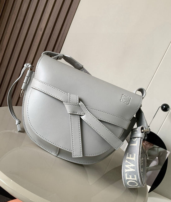 Loewe Gate Duel Leather Saddle Bag 9004