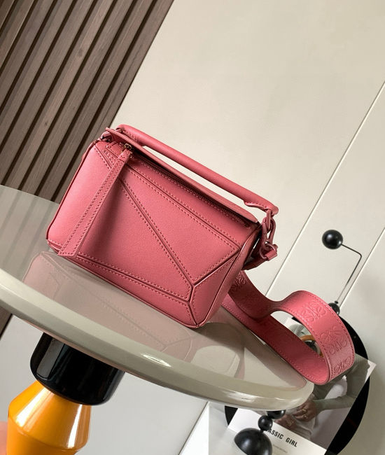 Loewe Puzzle Mini Grained Leather Shoulder Bag 9020