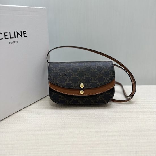 Celine DUO Canvas Strap Wallet 10P67