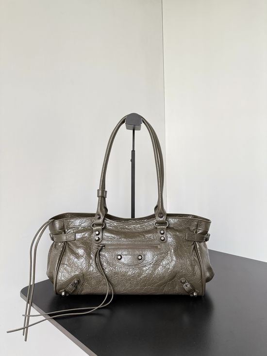 Balenciaga Le City East-West Bag Green 845704