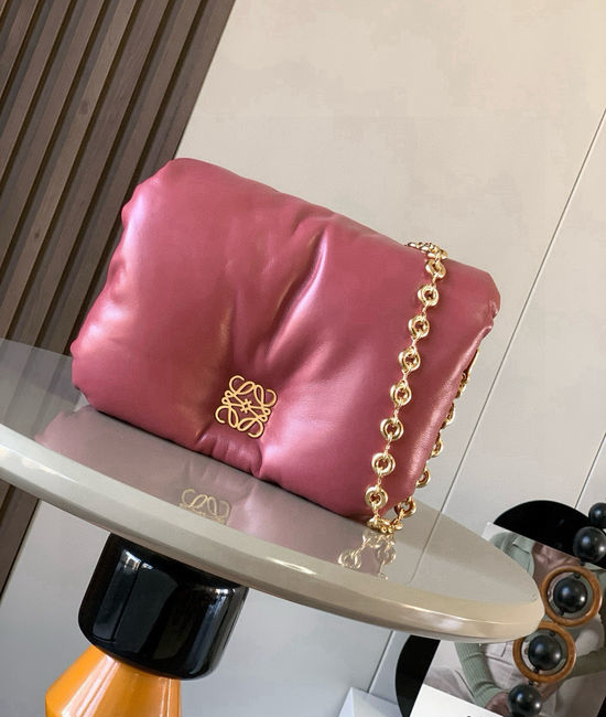 Loewe Puffer Goya Nappa Leather Handbag 9140