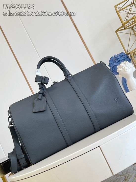Louis Vuitton Keepall Bandoulière 50 Travel Bag M26118