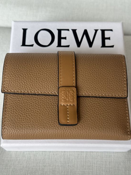 Loewe Anagram Small Vertical Grain Leather Wallet X3
