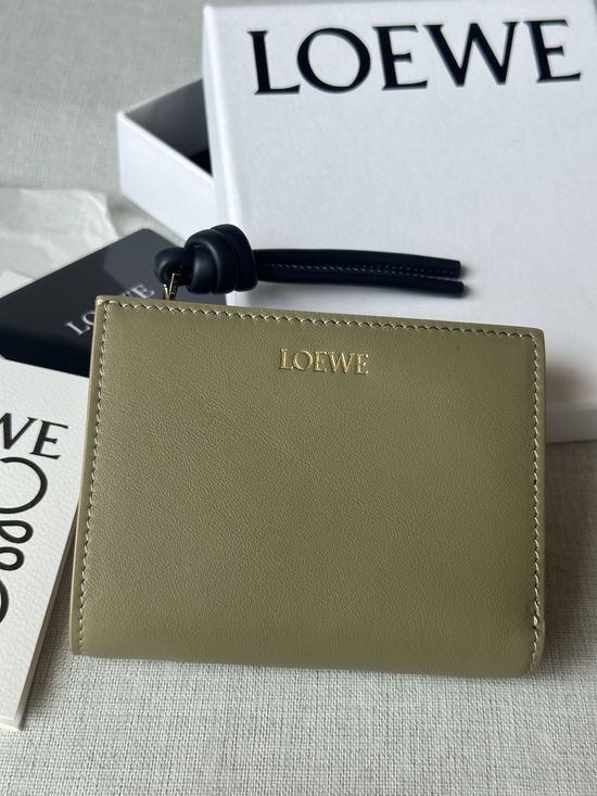 Loewe Knot Nappa Leather Short Wallet X1