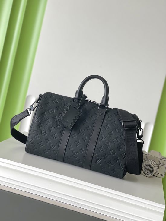 Louis Vuitton KEEPALL Leather Travel Bag M22765