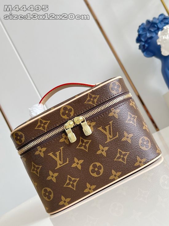 Louis Vuitton Nice Mini Toiletry Bag Monogram Canvas 13763