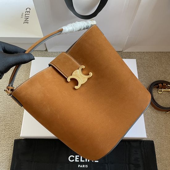 Celine LOUISE Medium Handbag Suede 116613