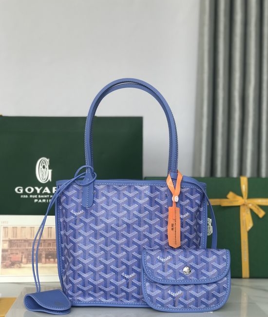 Goyard Calfskin Linen Tote Bag 020660