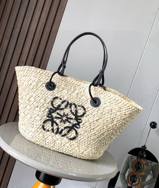 Loewe Anagram Basket Woven Handbag 8008