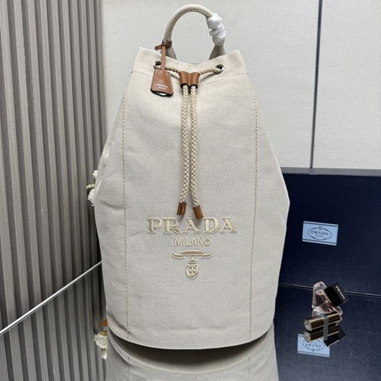 Prada Travel Bag Linen Blend 2VY011