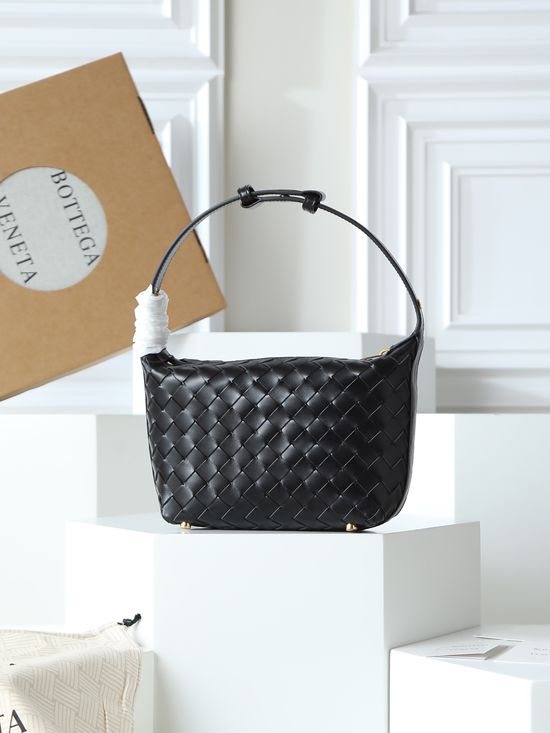 Bottega Veneta Lunch Box Intrecciato Weave Bag 754443