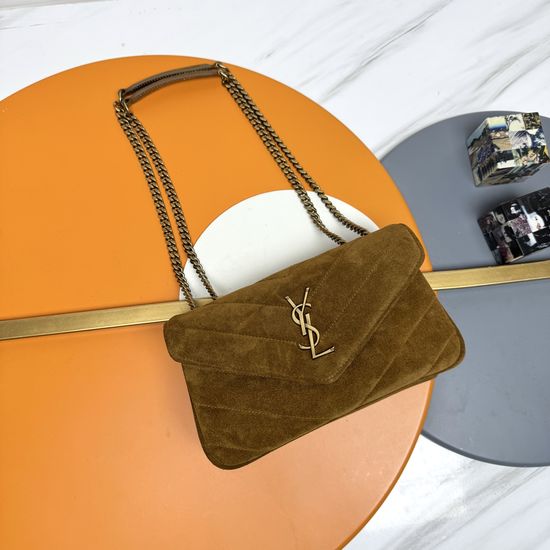 Yves Saint Laurent LouLou Quilted Leather Shoulder Bag 801437