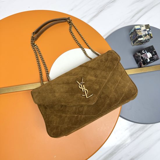 Yves Saint Laurent LouLou Quilted Leather Shoulder Bag 801439