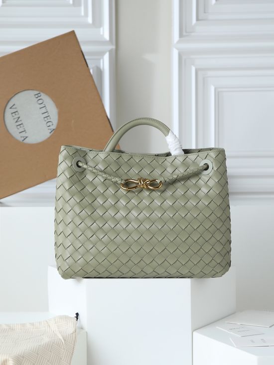 Bottega Veneta Andiamo Woven Handbag 766016