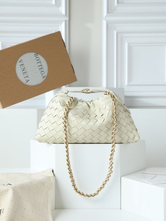 Bottega Veneta Dustbag Notte Chain Crossbody Clutch 839394