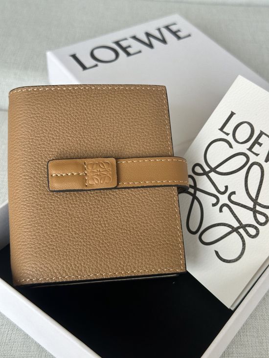 Loewe Soft Grain Leather Tote Wallet 12144