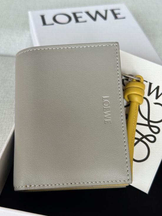 Loewe Short Wallet Nappa Leather Knot X1