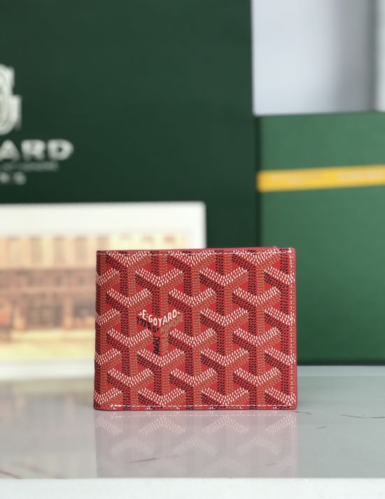 Goyard 8-Card Slot Slim Leather Wallet 020603