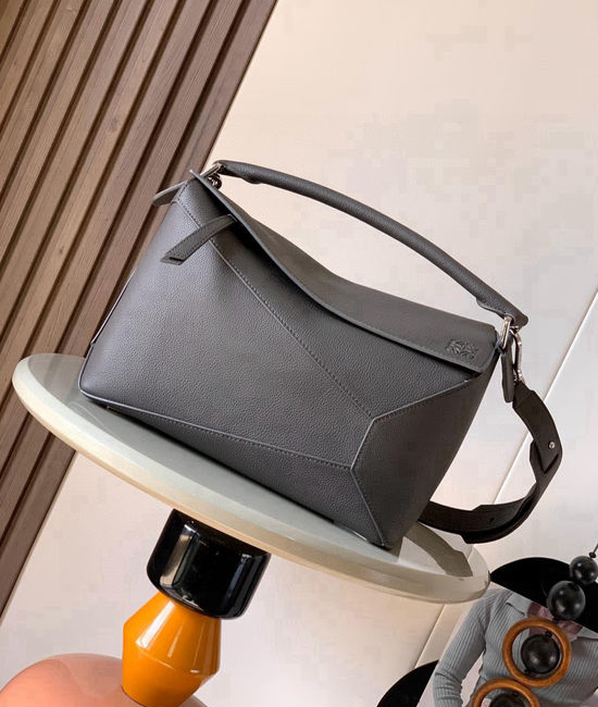 Loewe Puzzle Classic Calfskin Geometric Handbag 9312