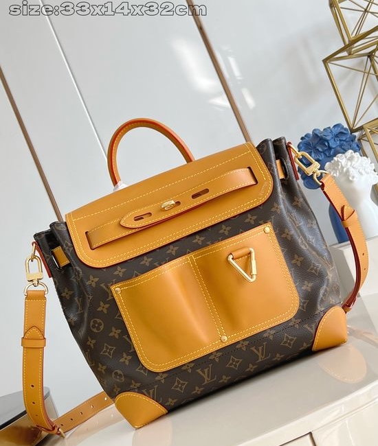 Louis Vuitton LV Steamer 30 Monogram Handbag M25989